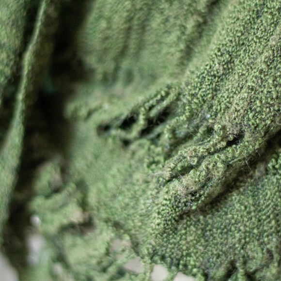 Jessica Simpson | Forest Green Knitted Crossover Top (Juniors) - Picture 2 of 5